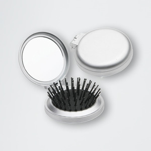 Travel Brush And Mirror 