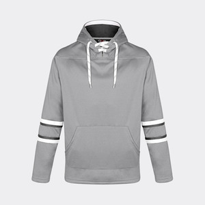 Dangle Adult Unisex Pullover Hockey Lace Hooded Sweatshirt