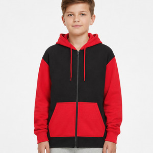 SLX Unisex Youth & Adult  Colourblock Fleece Zip Hoodie 