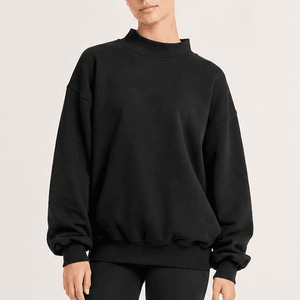Studio Essentials Oversized Mock Neck Sweater