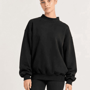 Studio Essentials Oversized Mock Neck Sweater