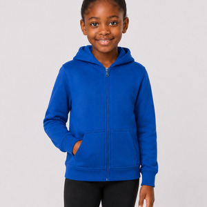 Unisex Midweight Fleece Zip Hoodie