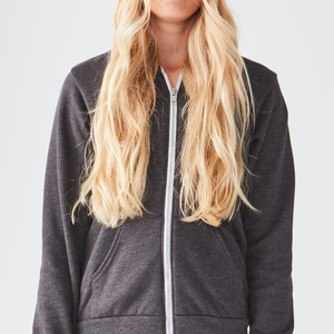 Bella + Canvas Unisex Premium Fleece Full-Zip Hoodie