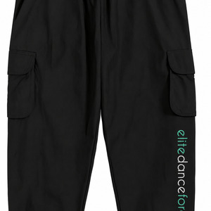 Elite Black Track Pants